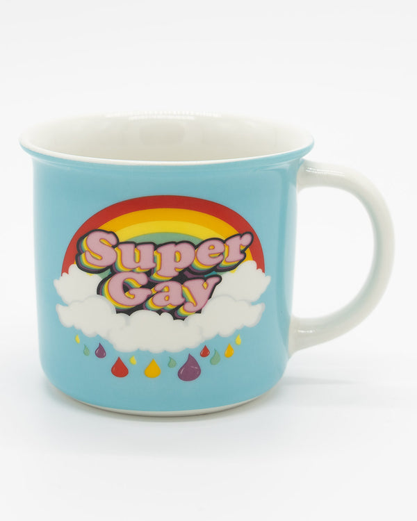 Super Gay White Mug