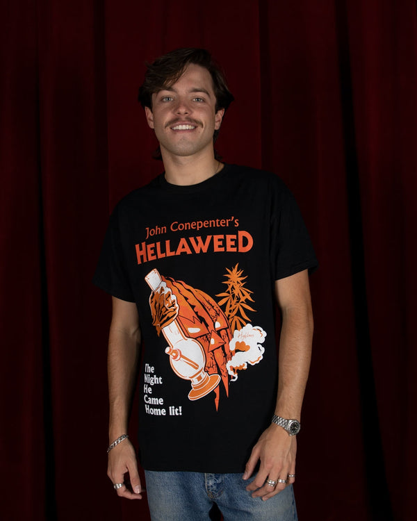 Hellaweed Black T-Shirt