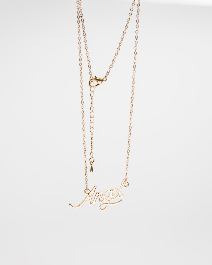 Gold Angel Necklace
