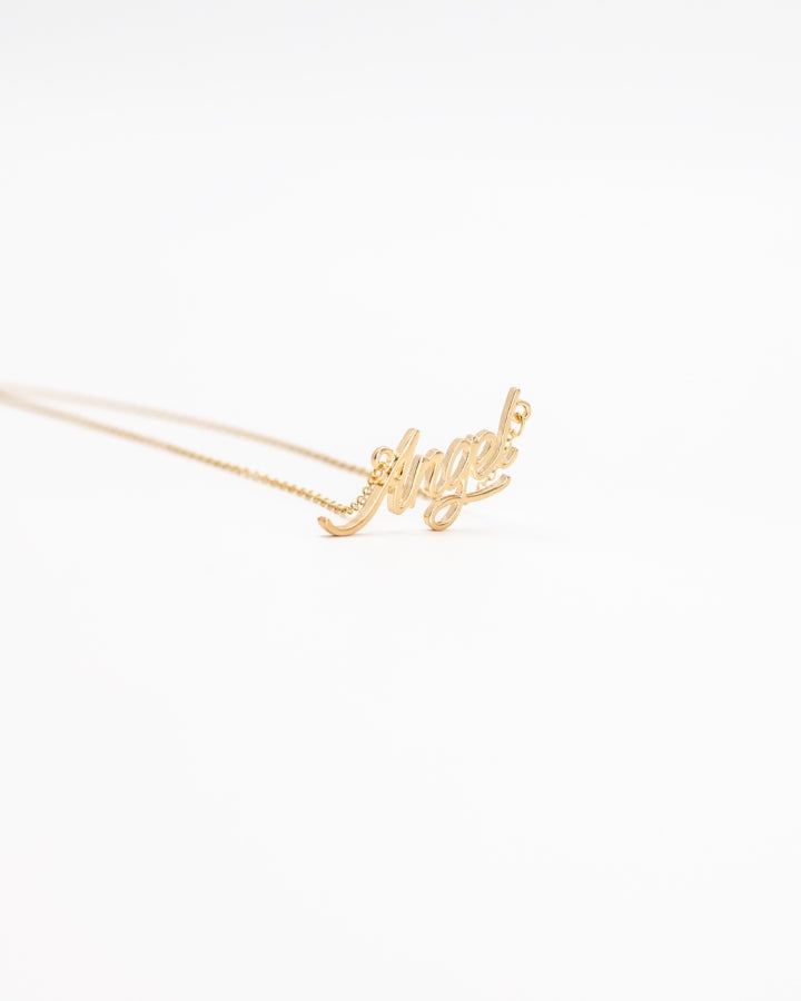 Gold Angel Necklace
