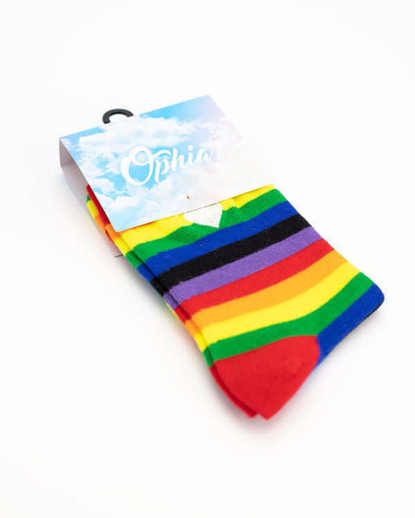 Electric Rainbow Socks