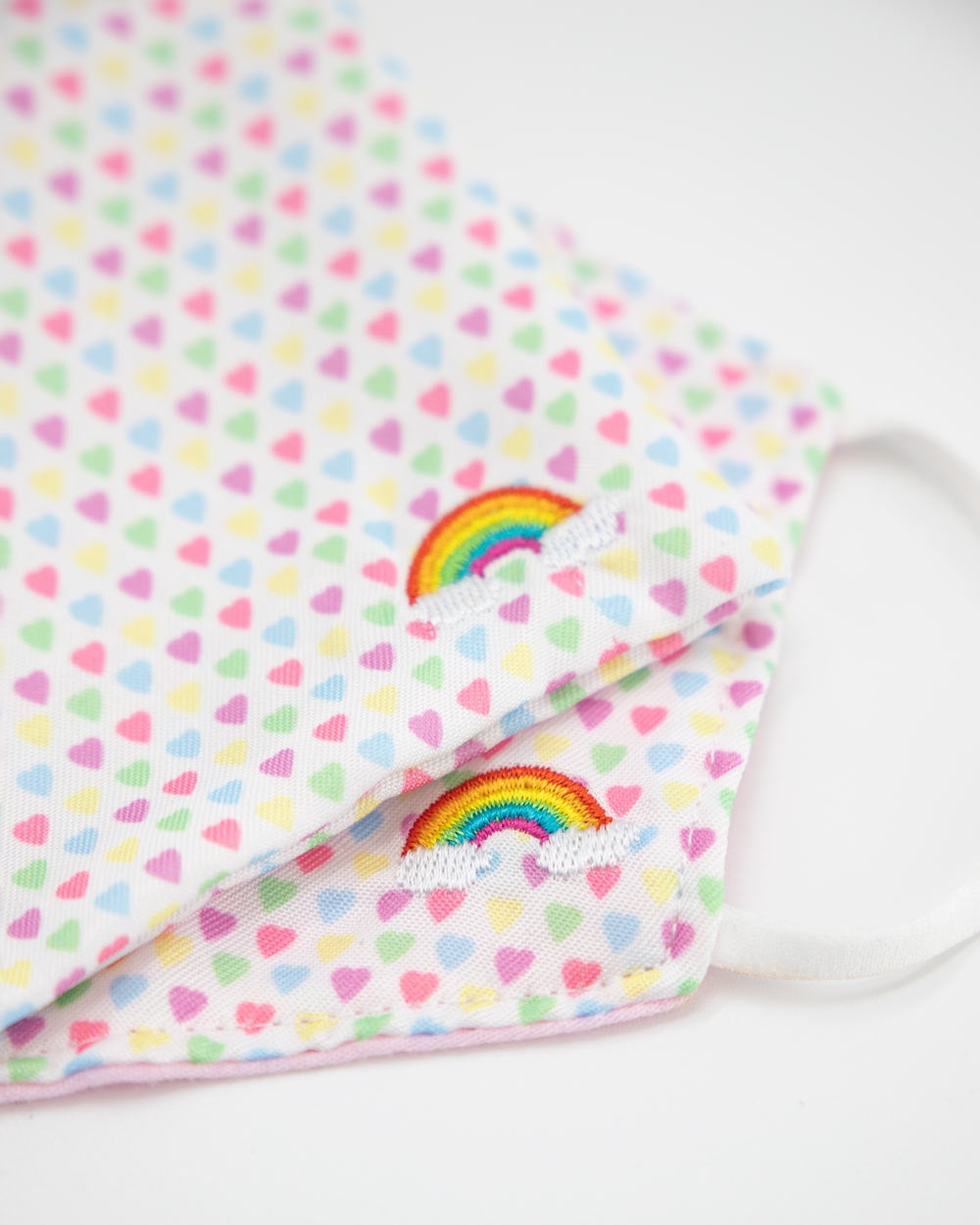 Prismatic Hearts Mask & Scrunchie Pack