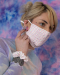 Prismatic Hearts Mask & Scrunchie Pack