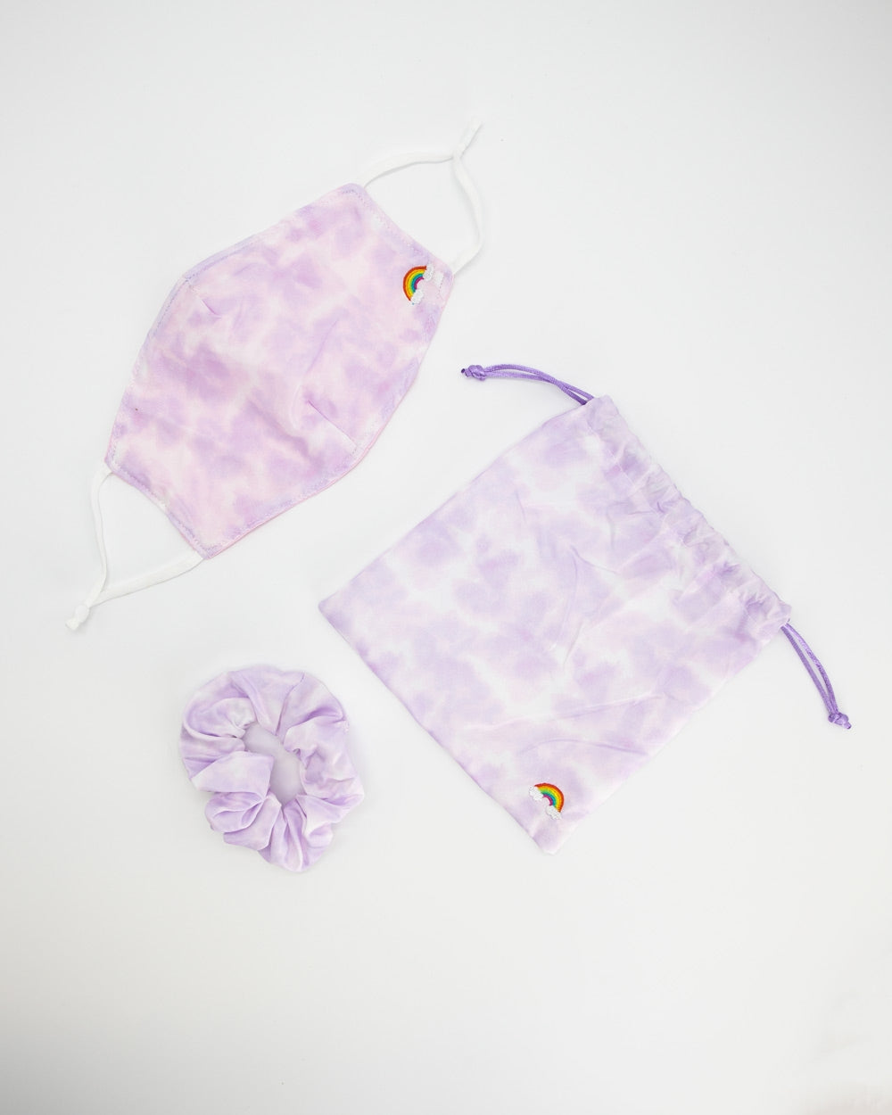 Periwinkle Mask & Scrunchie Pack