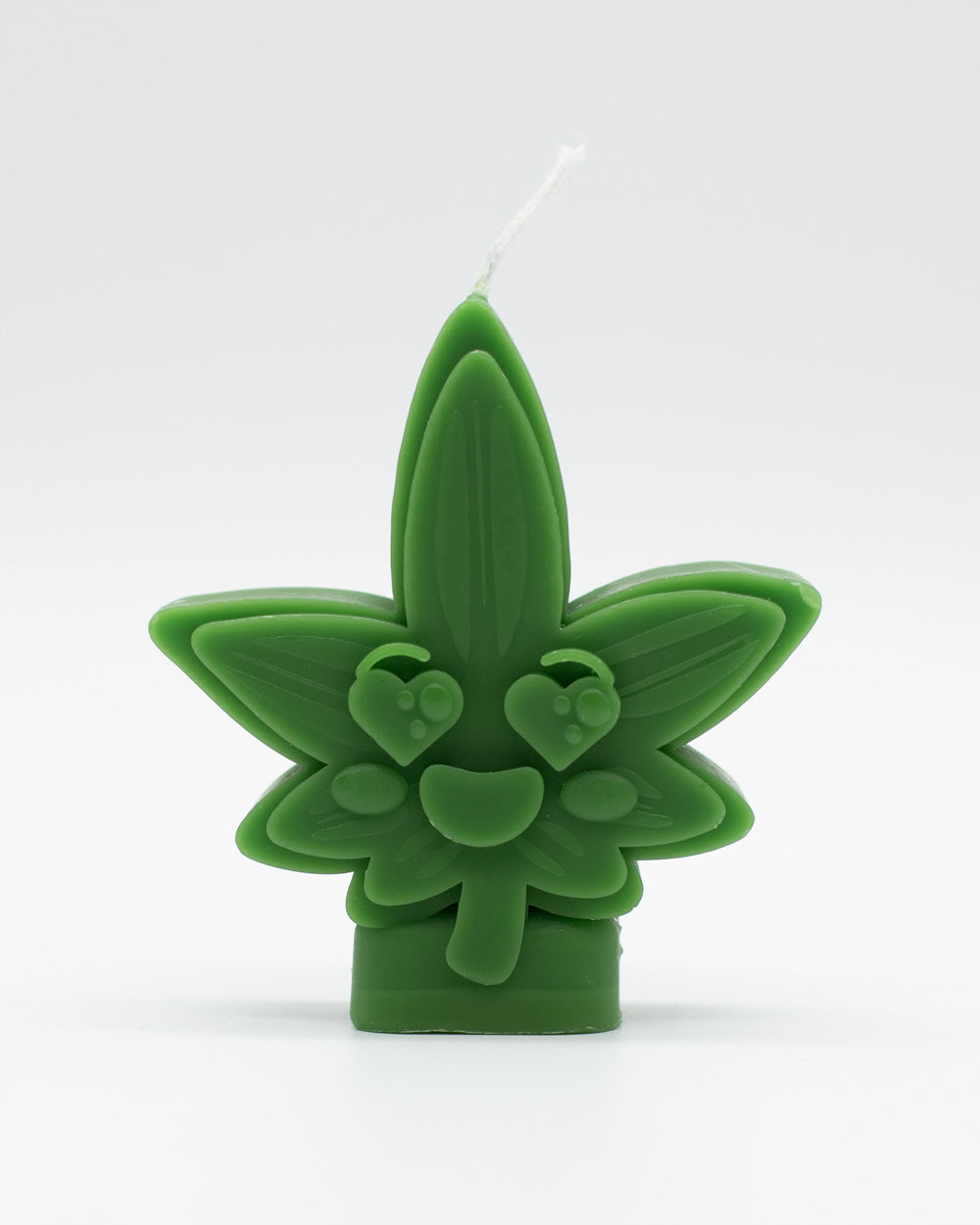 Mrs Cute Leaf Candle