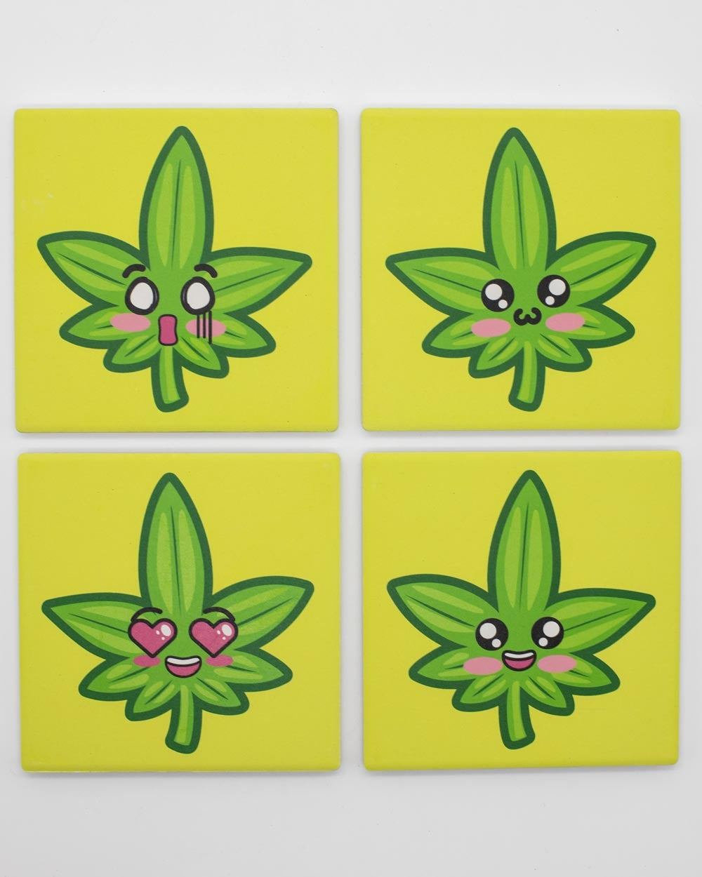 Cute Leaf Coasters