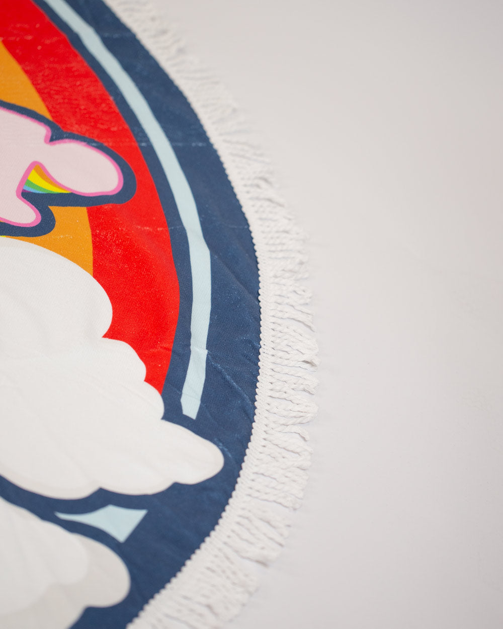 Super Gay Round Towel