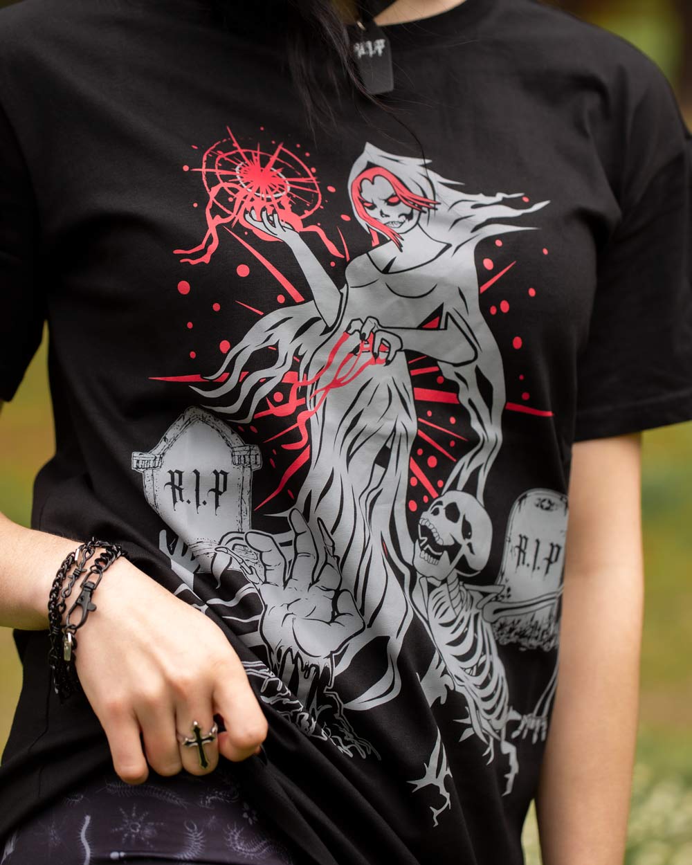 Necromancy Queen Oversized Tee