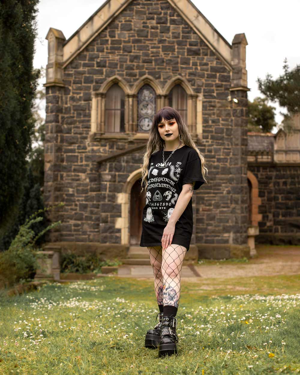 Ouija Oversized Tee – Off Ya Tree