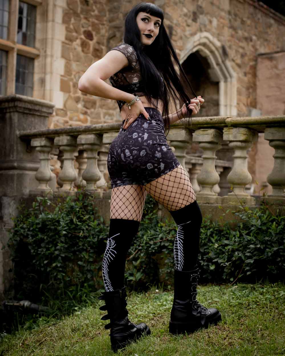 Gothic hot sale female clothing