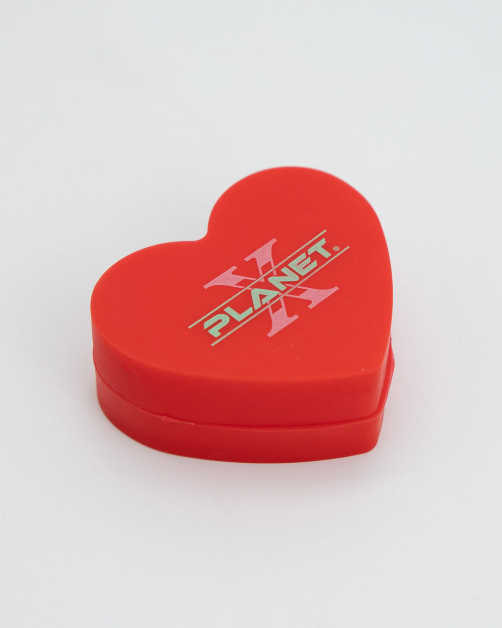 Heart Shaped Silicone Trinket Box - Red