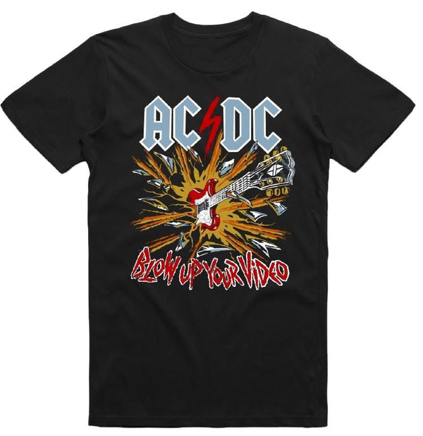 AC/DC - Blow Up Your Video - Black T-shirt
