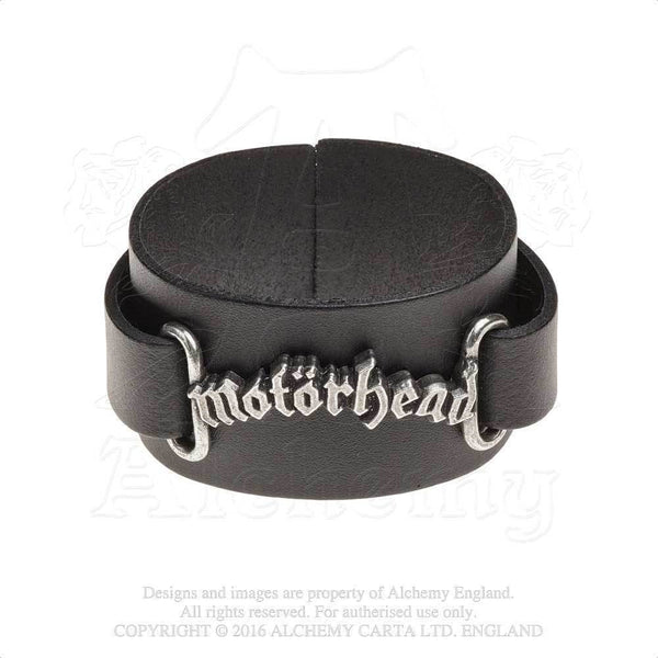 Motorhead - Logo Leather Wriststrap