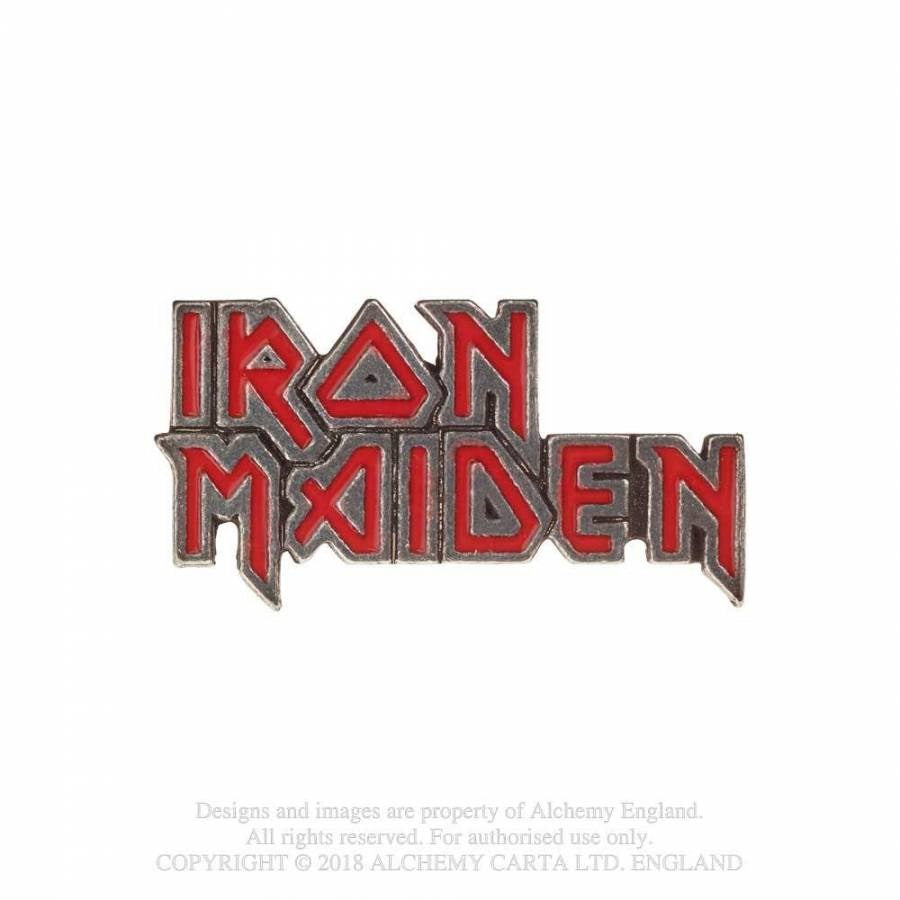 Iron Maiden - Enamel Logo Pin – Off Ya Tree