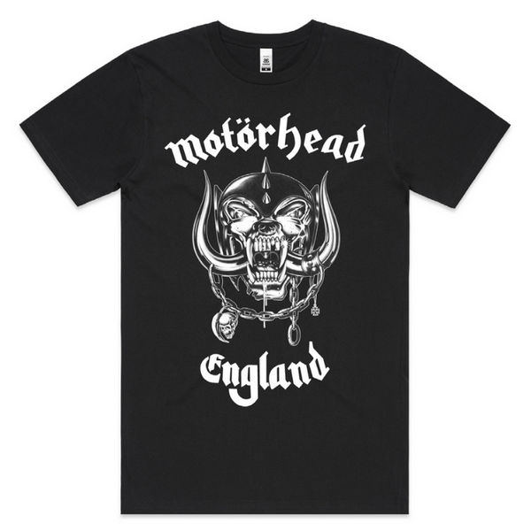 Motorhead - England - Black T-shirt