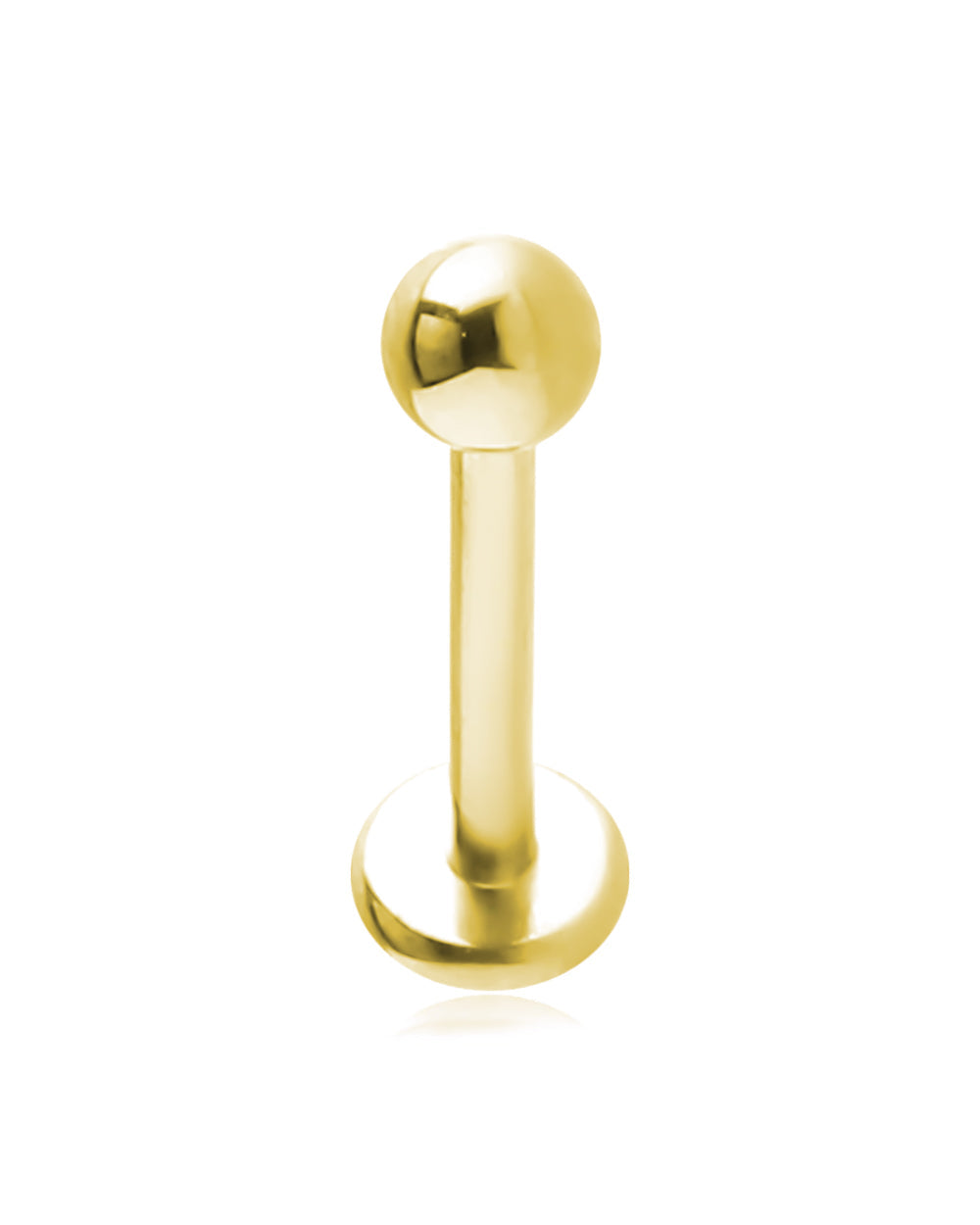 Surgical Steel Labret Bar Gold