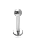 Surgical Steel Labret Bar Silver