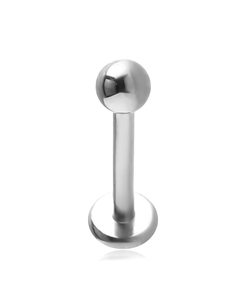 Surgical Steel Labret Bar Silver