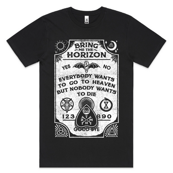 Bring Me The Horizon - Ouiji Board Black Tee