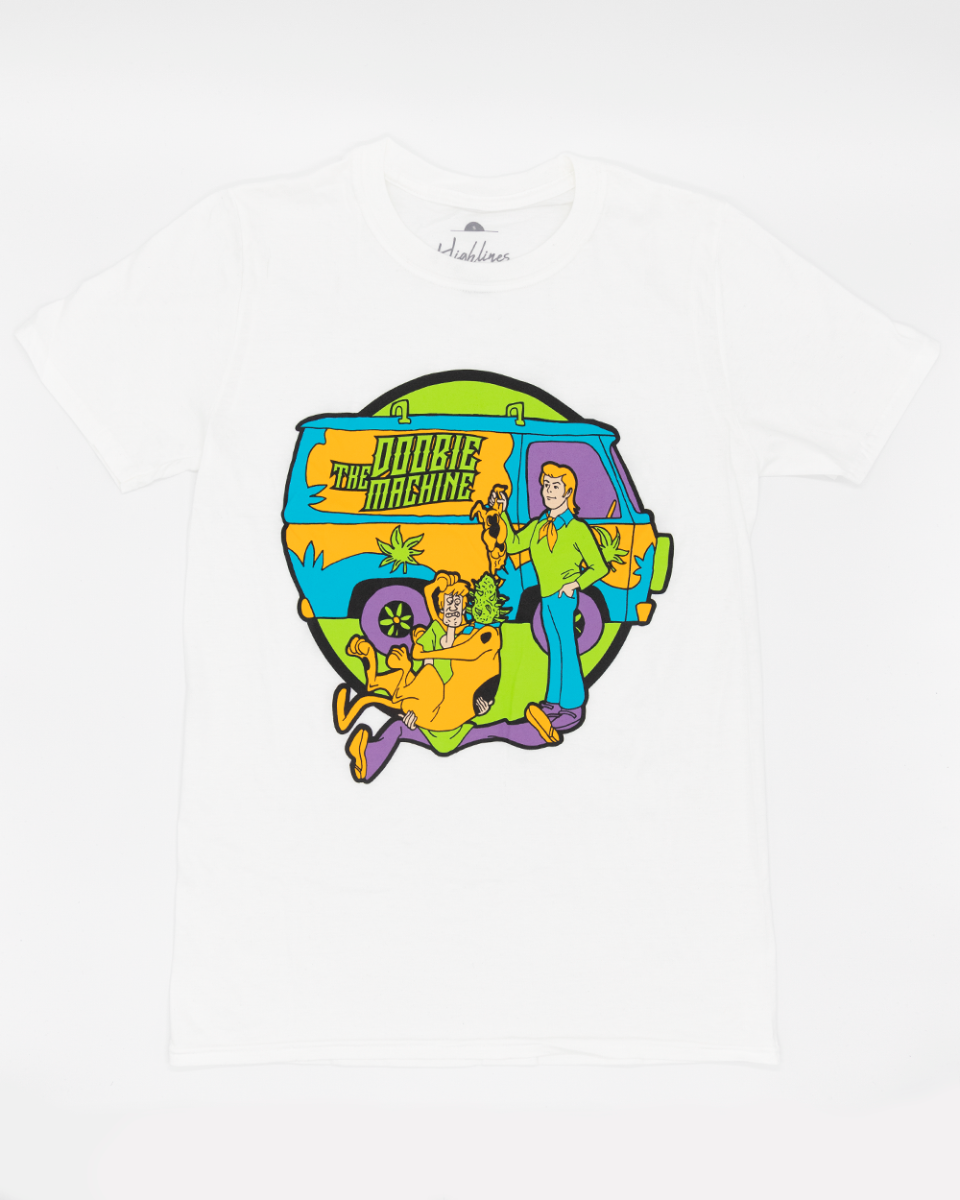 Doobie Machine White T-Shirt