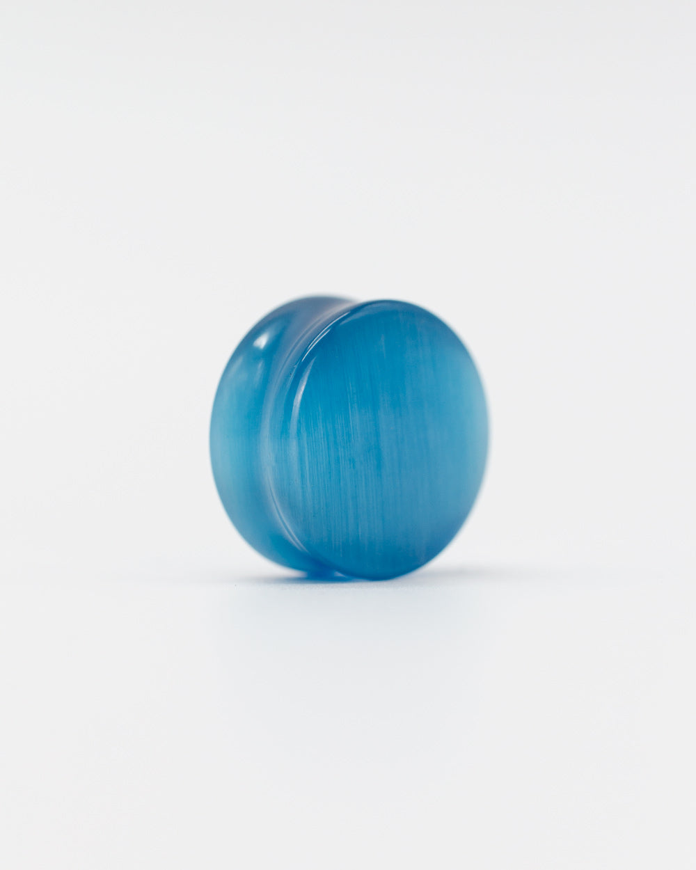Double Flare Plug - Blue Cats Eye