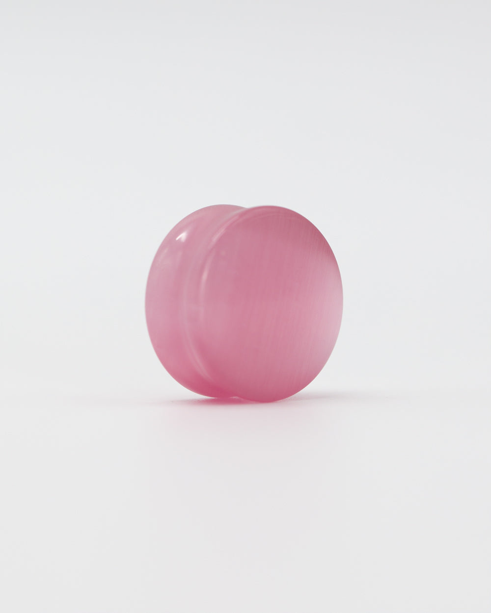 Double Flare Plug - Pink Cats Eye