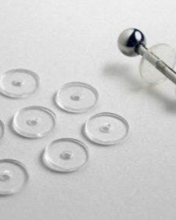 14 Gauge | Silicone Healing Disc Pair