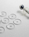 16 Gauge | Silicone Healing Disc Pair