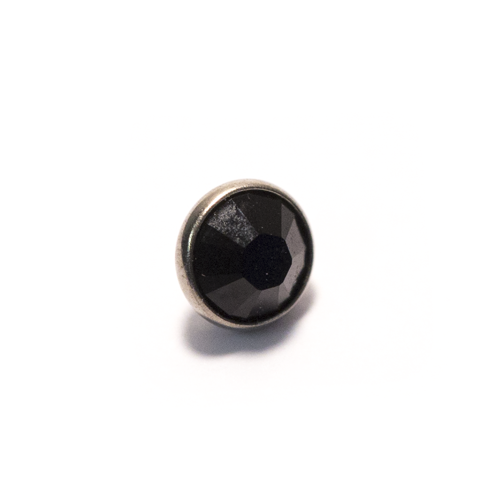 Black Jewelled Titanium Dermal Top