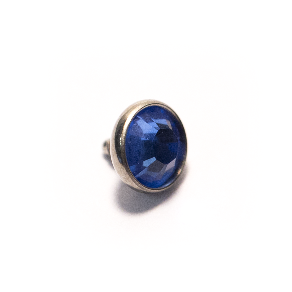 Sapphire Jewelled Titanium Dermal Top