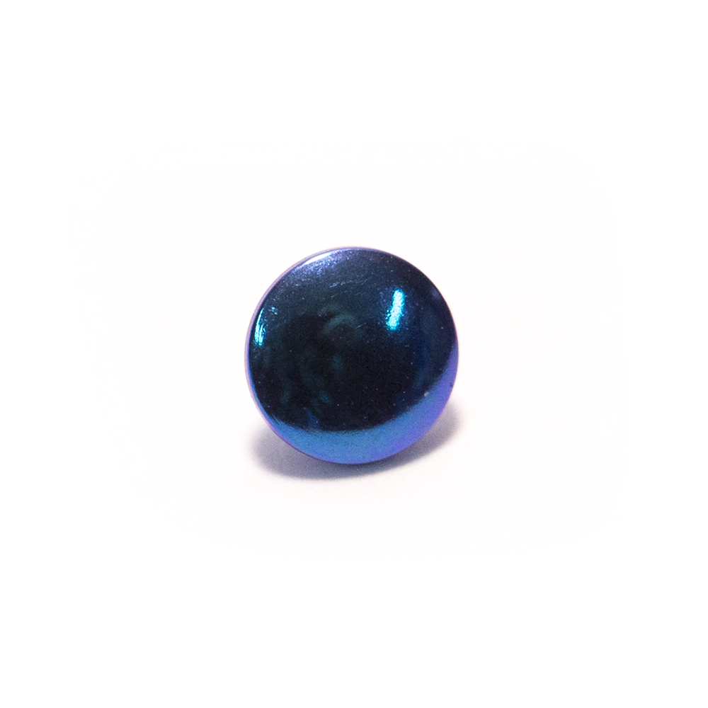 Teal Plain Titanium Dermal Top
